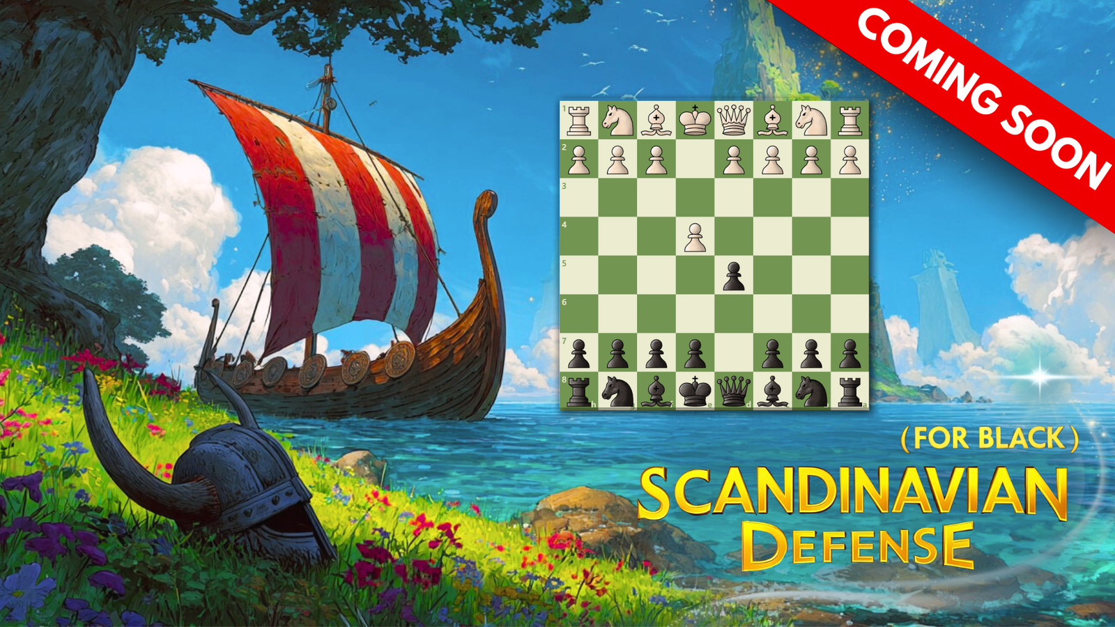 The Scandinavian Defense – For Black (Coming Soon)